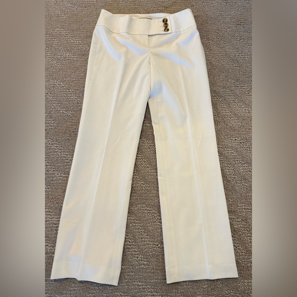 Classiques Entier Cream Dress Pants